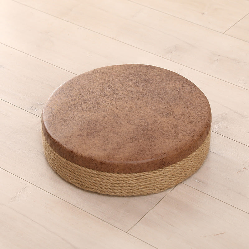 Handwoven Hemp Rope Style Futon Cushion