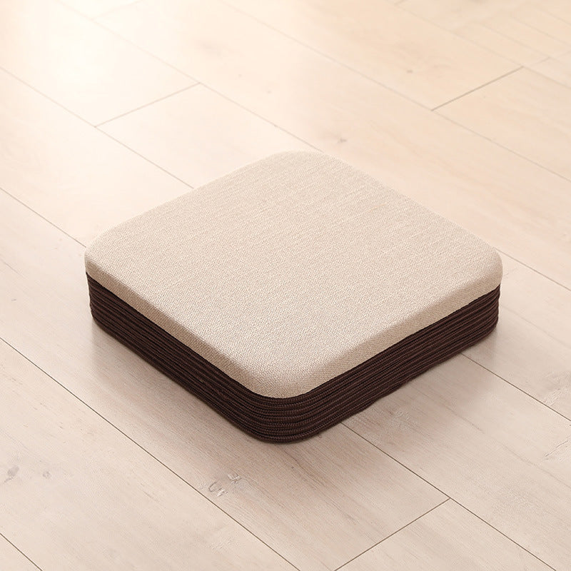 Handwoven Hemp Rope Style Futon Cushion